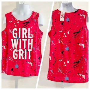 🆕Girl’s Justice GIRL WITH GRIT Tank